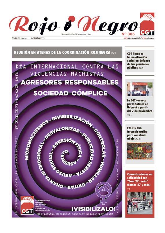 Imagen de Rojo y Negro Nº 306, noviembre 2016