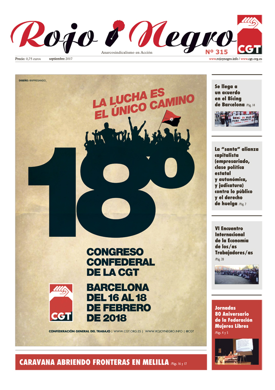 Imagen de Rojo y Negro Nº 315, septiembre 2017
