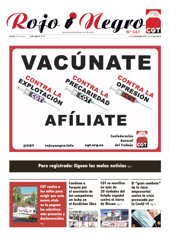 Imagen de Rojo y Negro Nº 347, julio-agosto 2020
