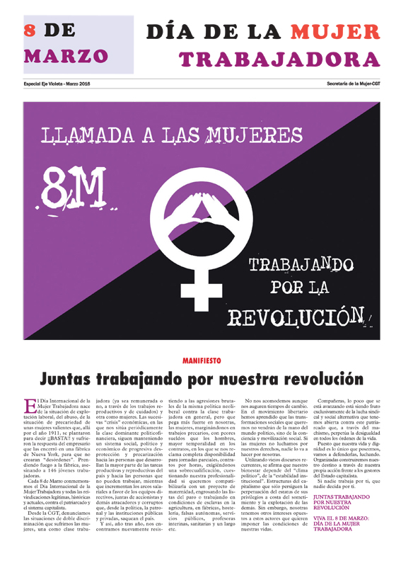 Imagen de Especial 8 de Marzo – 2016
