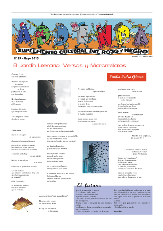 Imagen de Addenda, suplemento cultural del RyN – Nº 25, mayo 2015