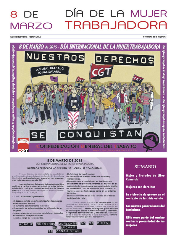 Imagen de Especial 8 de Marzo, Día Internacional de la Mujer Trabajadora
