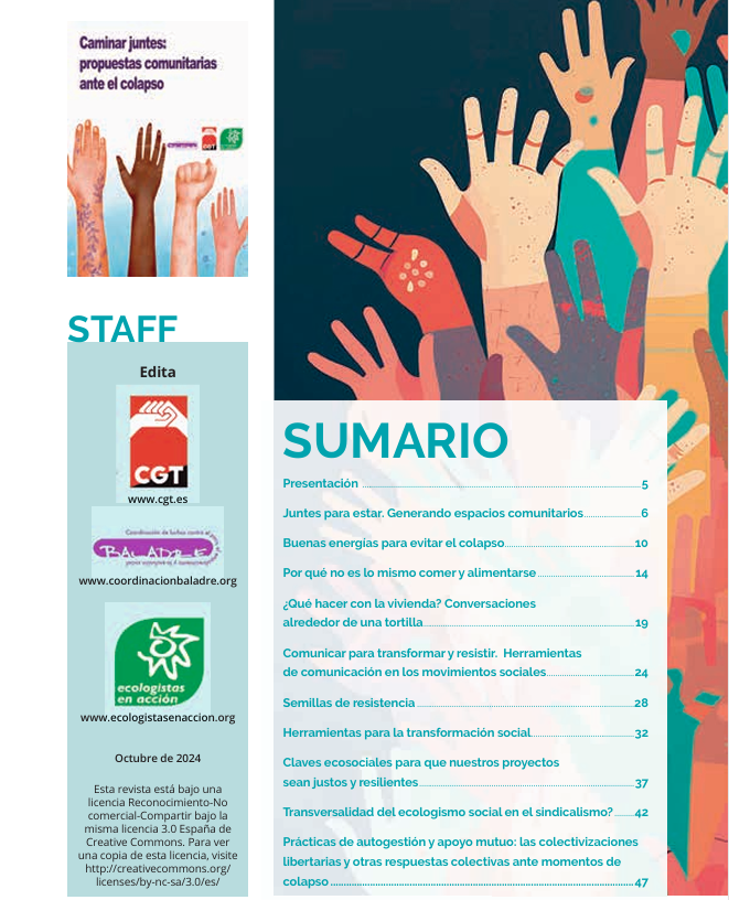 Caminar juntes: propuestas comunitarias frente al colapso