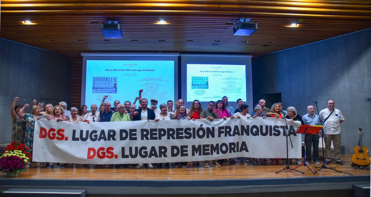 Imagen de Manifiesto por la declaración del edificio de la Real Casa de Correos (Antigua DGS) como lugar de Memoria