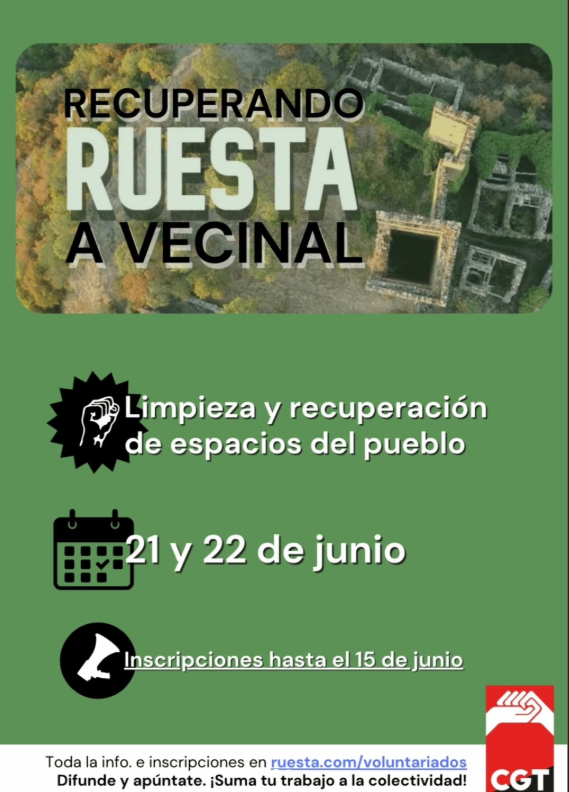 Imagen de Recuperando Ruesta a vecinal. II Convocatoria 2025