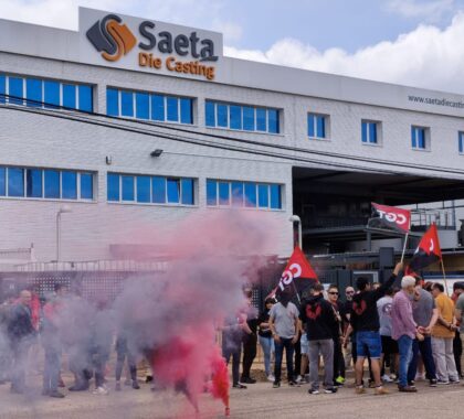Imagen de Huelga de las trabajadoras en Saeta Die Casting, Valladolid