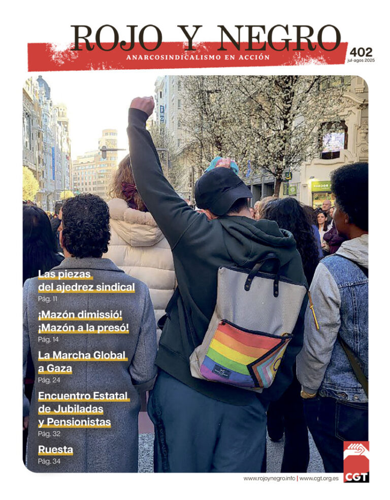 Rojo y Negro nº 402, Julio-Agosto 2025