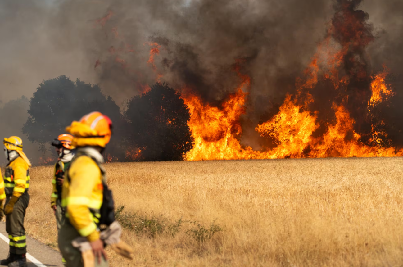 Imagen de CGT OO.VV en El Bierzo denuncia la falta de inversión en prevención contra incendios en El Bierzo, León