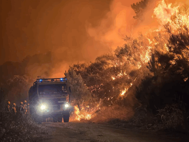 Comunicado CGT Castilla y León sobre la preocupante situación del personal operativo en la extinción del incendio de Cuevas del Valle (Ávila)