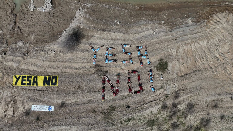 Por un Pirineo vivo y con futuro: «Yesa NO»