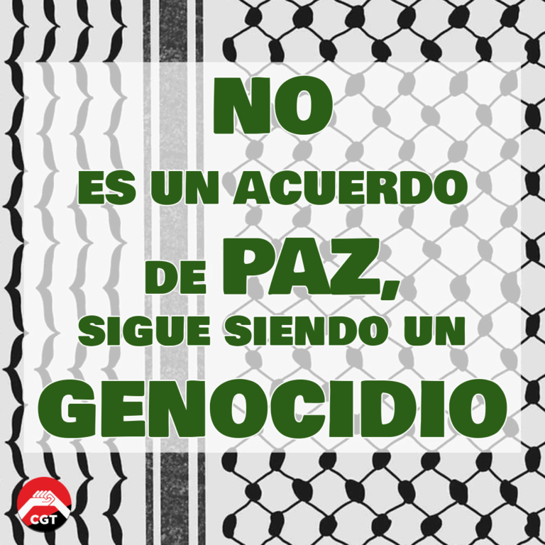 El genocidio continúa, no nos olvidemos de Palestina
