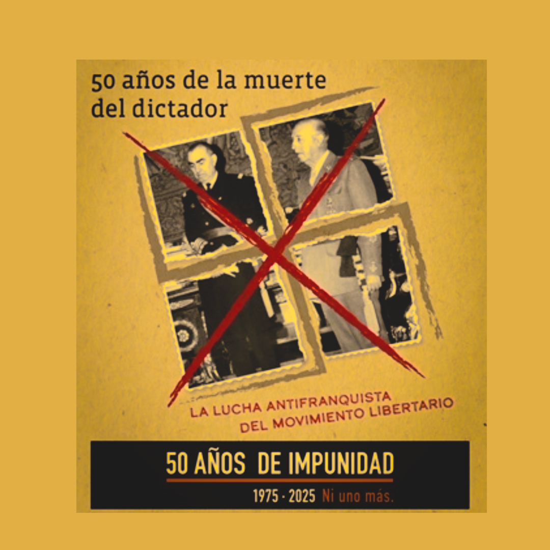 Imagen de 20N: Manifiesto Memoria Libertaria CGT