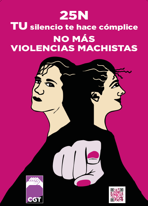 25-N: CGT exige poner el foco en los agresores y no en las víctimas de las violencias machistas