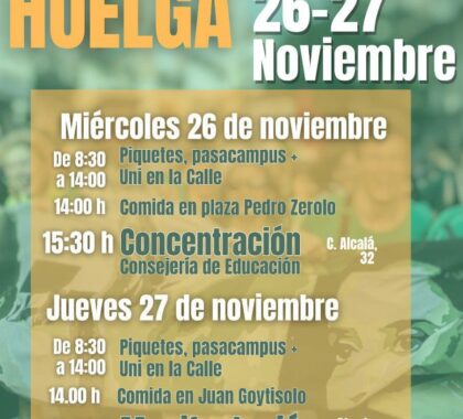 Imagen de 6 Universidades Públicas Madrileñas en Huelga