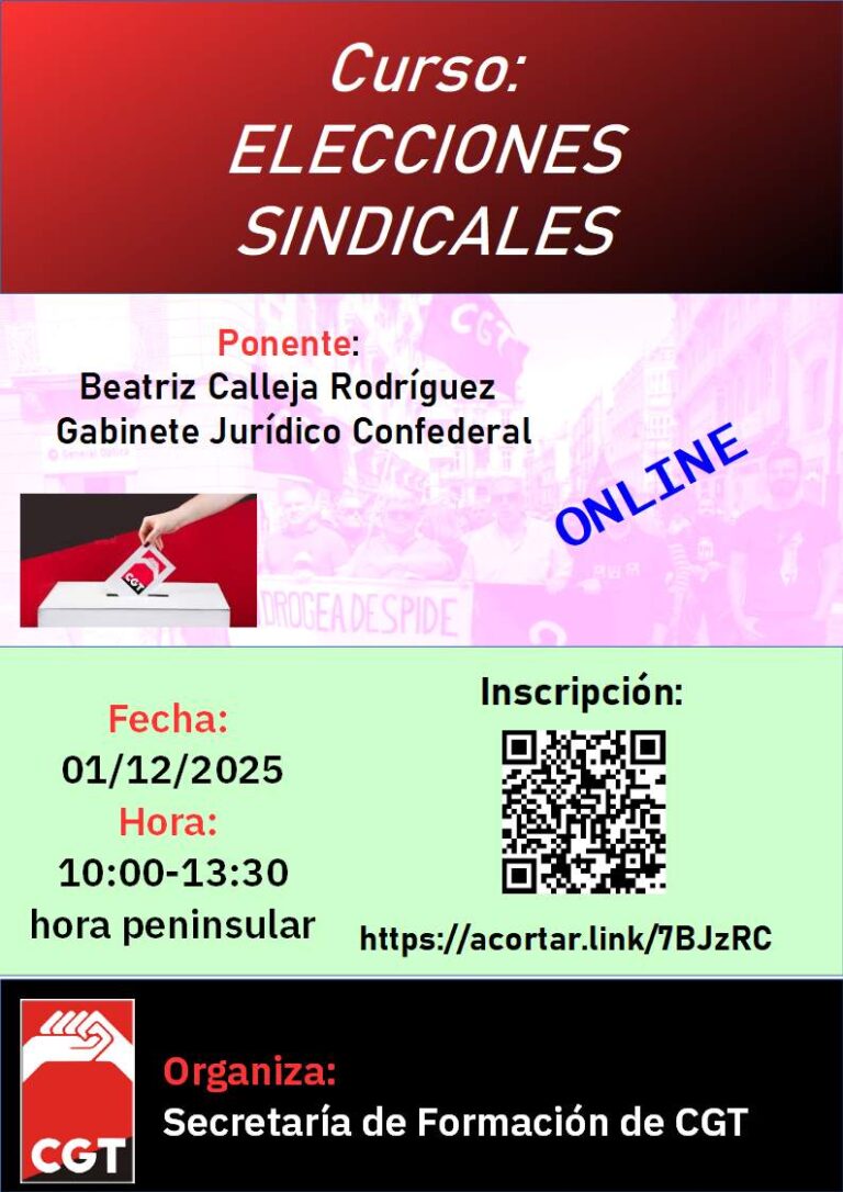 Curso: Elecciones Sindicales