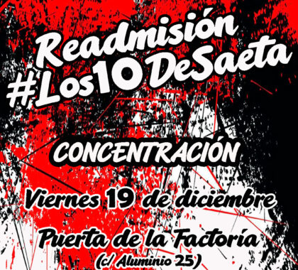 Imagen de SAETA Die Casting despide a diez personas alegando “baja carga de trabajo” en la planta de Valladolid.