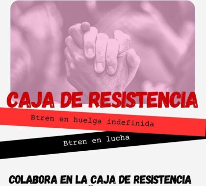 Imagen de Apoyo a la huelga de BTREN