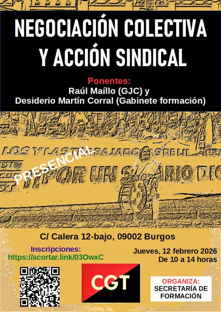 Curso: «Negociación colectiva y Acción sindical»