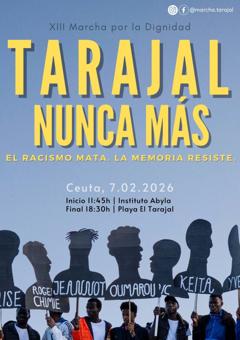 TARAJAL 2026: XIII Marcha por la Dignidad.
