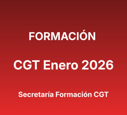 Imagen de Cursos de formación en CGT: Enero 2026