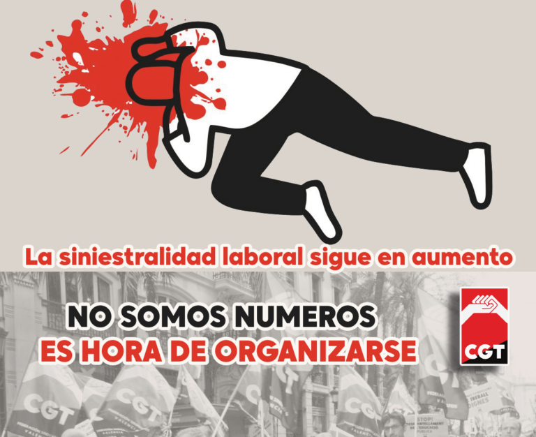 Siniestralidad laboral 2025: cifras inaceptables.