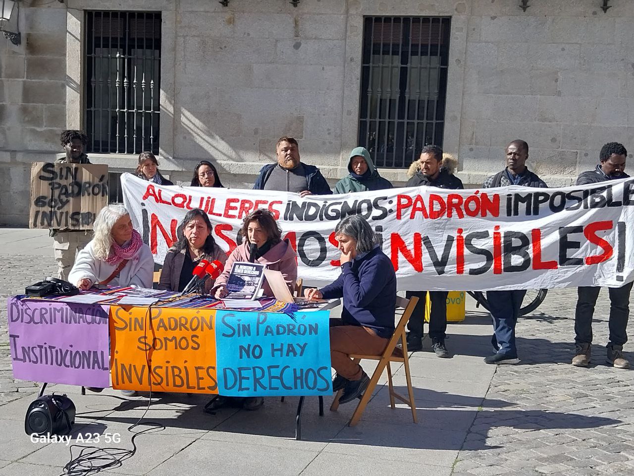 Imagen de CGT asiste a la rueda de prensa y presentación del informe “El derecho a tener derechos: cuando el padrón se vuelve trinchera”.