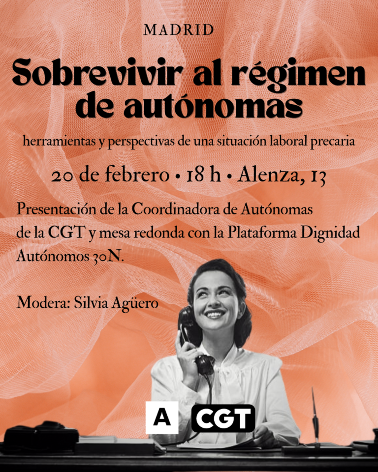 Jornadas ‘Sobrevivir al Régimen de Autónomas’.