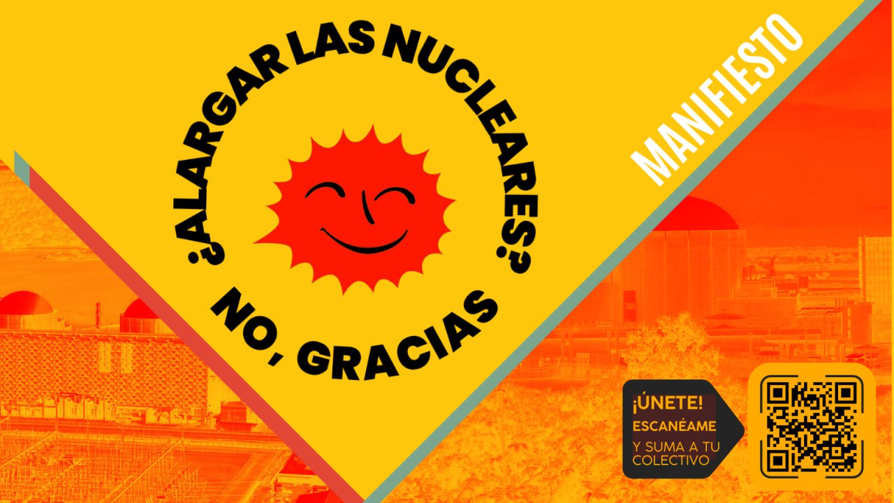 Imagen de CGT continúa diciendo NO a las centrales nucleares.