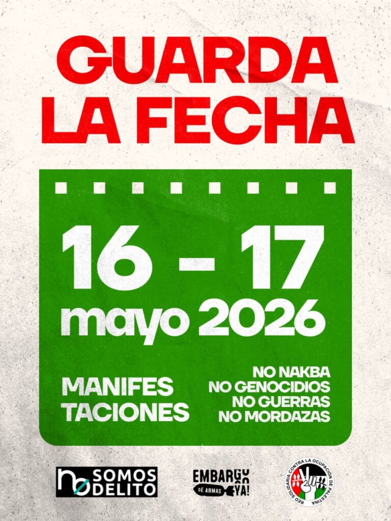 Jornadas contra los genocidios, las guerras y las mordazas.