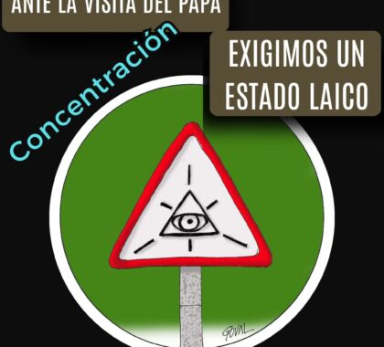 Imagen de Europa Laica convoca una movilización por la visita del Papa León XIV