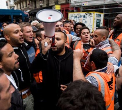 Imagen de Anasse Kazib: obrero ferroviario perseguido por su apoyo a Palestina