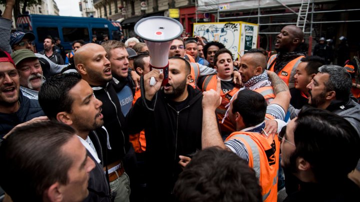 Imagen de Anasse Kazib: obrero ferroviario perseguido por su apoyo a Palestina