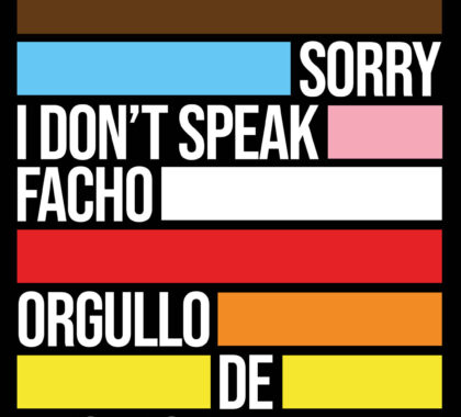 Imagen de Sorry, I don’t speak facho.