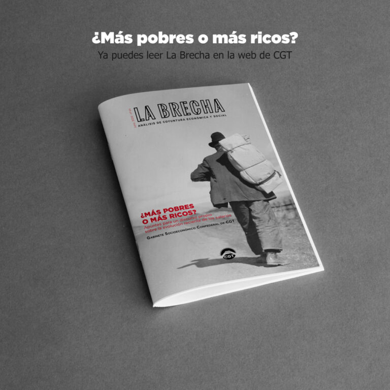 La Brecha nº44: “¿MÁS POBRES O MÁS RICOS? Apuntes para un discurso propio sobre la evolución reciente de los salarios”