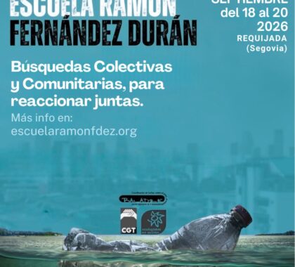Imagen de La próxima edición de la escuela Ramón Fernández Durán se celebrará en septiembre, en Requijada (Segovia).