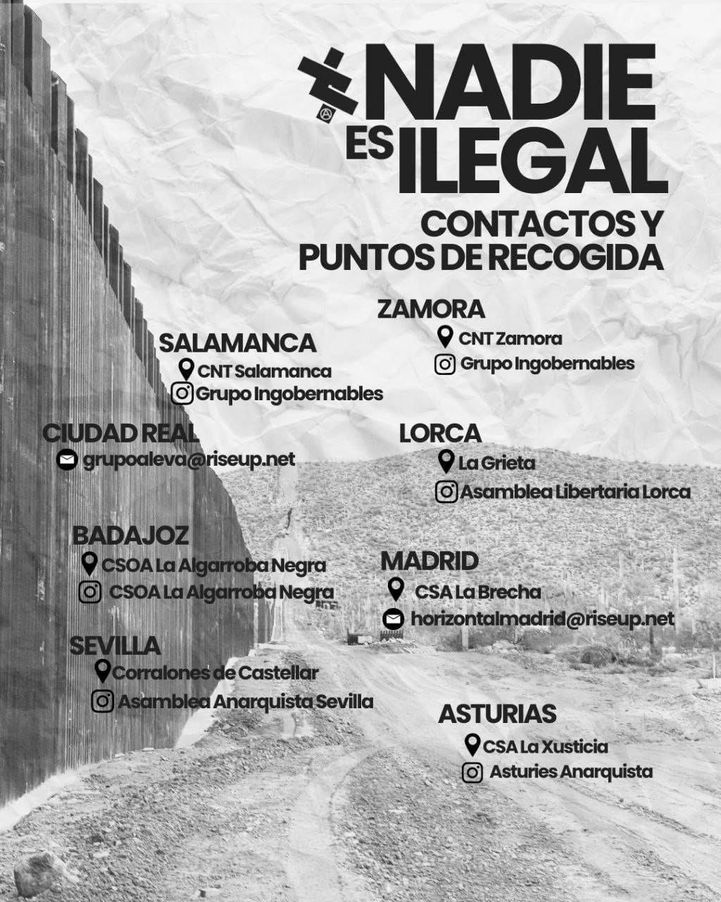 Imagen de NADIE ES ILEGAL