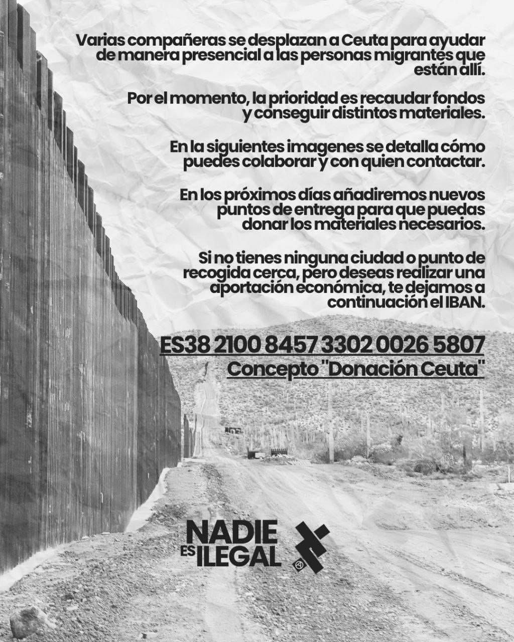 Imagen de NADIE ES ILEGAL