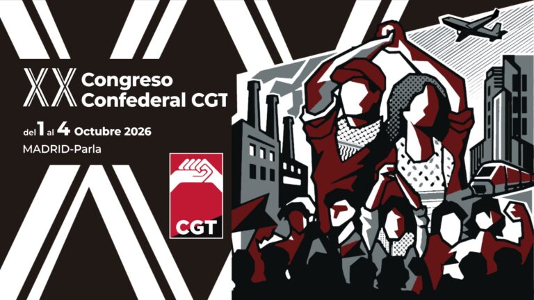 [Vídeo] XX Congreso Confederal CGT en Parla (Madrid) del 1 al 4 de octubre 2026,